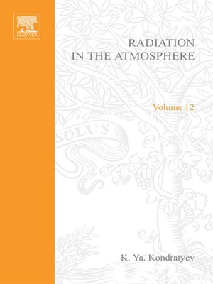 cover image of Radiation in the Atmosphere